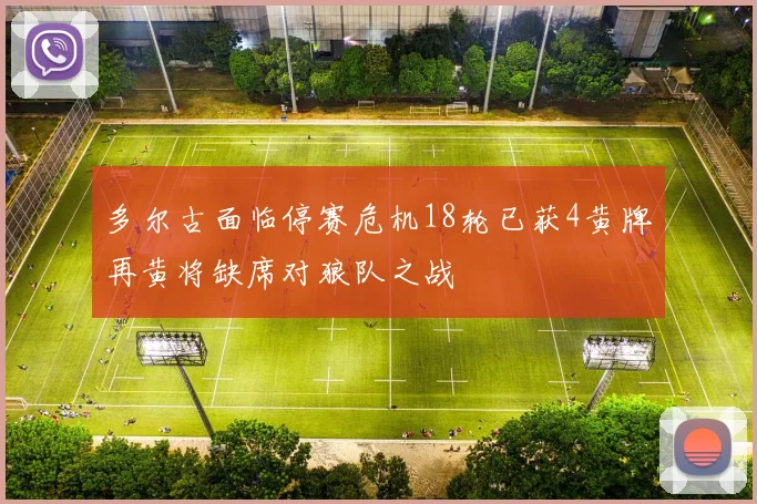多尔古面临停赛危机18轮已获4黄牌再黄将缺席对狼队之战